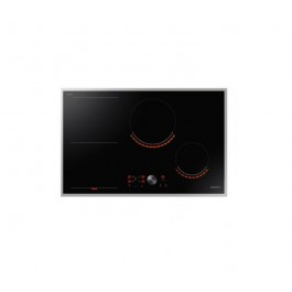 PIANO COTTURA SAMSUNG NZ84T9770RK A INDUZIONE 80 CM 4 FUOCHI FLEX ZONE VIRTUAL FLAME DISPLAY LED NERO