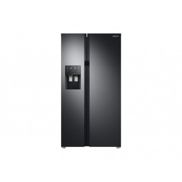 FRIGORIFERO SAMSUNG SIDE BY SIDE RS51K54F02C 535 L NERO DISPENSER NO FROST DIGITAL INVERTER LIBERA INSTALLAZIONE CLASSE A+