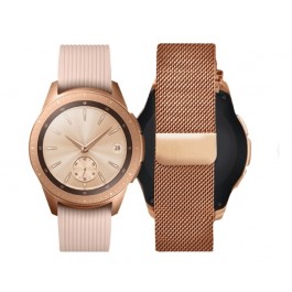 SMARTWATCH SAMSUNG GALAXY WATCH 42 MM PREMIUM EDITION (DOPPIO CINTURINO) SM R810 1.2
