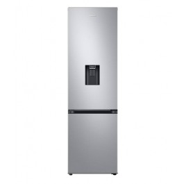 FRIGORIFERO SAMSUNG RB38C634DSA COMBINATO ECOFLEX AI 2M 60 CM 386 L NO FROST PREMIUM DIGITAL INVERTER DISPENSER WIFI SILVER INOX CLASSE D