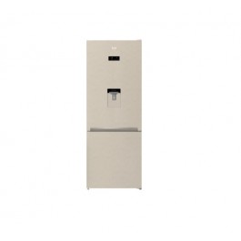 FRIGORIFERO BEKO RCNE560E40DBN COMBINATO 510 L 70 CM DISPENSER TOTAL NO FROST PROSMART INVERTER BEIGE / PANNA LIBERA INSTALLAZIONE CLASSE E GARANZIA UFFICIALE