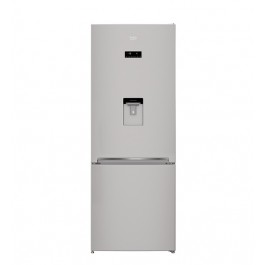FRIGORIFERO BEKO RCNE560E40DSN COMBINATO 510 L 70 CM DISPENSER TOTAL NO FROST PROSMART INVERTER ARGENTO LIBERA INSTALLAZIONE CLASSE E GARANZIA UFFICIALE