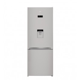 FRIGORIFERO BEKO RCNE560E40DSN COMBINATO 510 L 70 CM DISPENSER TOTAL NO FROST PROSMART INVERTER ARGENTO LIBERA INSTALLAZIONE CLASSE E GARANZIA UFFICIALE