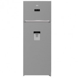 FRIGORIFERO BEKO RDNE455E30DZXB DOPPIA PORTA 402 L 70 CM DISPENSER NO FROST PROSMART INVERTER INOX LIBERA INSTALLAZIONE CLASSE A++