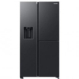 FRIGORIFERO SAMSUNG SIDE BY SIDE RH68B8841B1 627 L DISPENSER ACQUA E GHIACCIO DIGITAL INVERTER FOOD SHOWCASE NERO LIBERA INSTALLAZIONE CLASSE E