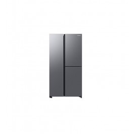 FRIGORIFERO SAMSUNG SIDE BY SIDE RH69CG895DS9EF 645 L 3 PORTE NO FROST PREMIUM DISPENSER BEVERAGE CENTER (DISPENSER ACQUA E GHIACCIO) DIGITAL INVERTER INOX LIBERA INSTALLAZIONE CLASSE D