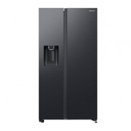 FRIGORIFERO SAMSUNG SIDE BY SIDE AIR SPACE AI RS64DG53M3B1 635 L NO FROST PREMIUM DIGITAL INVERTER DISPENSER ACQUA E GHIACCIO WIFI NERO LIBERA INSTALLAZIONE CLASSE E