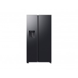 FRIGORIFERO SAMSUNG SIDE BY SIDE RS70F65KEFEF 640 L DIGITAL INVERTER LIBERA INSTALLAZIONE DISPENSER ACQUA E GHIACCIO WIFI ANTRACITE / NERO CLASSE E