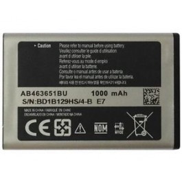 BATTERIA RICARICABILE LI-ION ORIGINALE SAMSUNG AB463651BU PER GT C6112, GT E2222, GT C3222, GT C3322 1000mAh *** SPEDIZIONE GRATIS ***