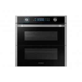 FORNO SAMSUNG AD INCASSO NV75N7677RS MULTIFUNZIONE DUAL COOK FLEX SERIE DEFENSE DOPPIA PORTA 60 CM 75 L 1600 W WIFI INOX CLASSE A+