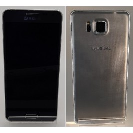 SMARTPHONE SAMSUNG SM G850F GALAXY ALPHA 4G LTE WIFI 32 GB 12 MP OCTA CORE SUPER AMOLED SILVER