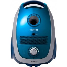 ASPIRAPOLVERE SAMSUNG SC6145 1800 W CON SACCO A TRAINO BLU