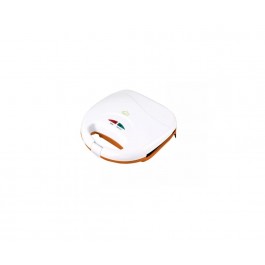 MINI BISTECCHIERA DCG ST2550 PIASTRE ANTIADERENTI SPIA DI CONTROLLO 750 W ARANCIONE