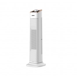 STUFETTA / TERMOVENTILATORE CERAMICO A TORRETTA OSCLINNATE ZEPHIR TW4000C 2 LIVELLI DI POTENZA 1000/2000W TERMOSTATO REGOLABILE BIANCO