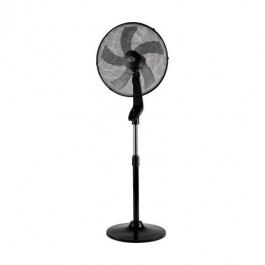 VENTILATORE A COLONNA DCG VE1632TT CON TELECOMANDO 3 VELOCITA' AUTO OSCILLANTE INCLINABILE 5 PALE TIMER NERO