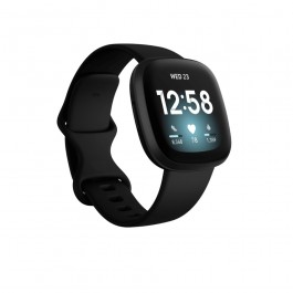 SMARTWATCH + GPS FITNESS FITBIT VERSA 3 XRAFB511 NERO / ALLUMINIO