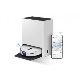 ROBOT ASPIRAPOLVERE SAMSUNG JET BOT COMBO AI VR7MD97714G LAVA E ASPIRA 0,25 L 70 W 4 MODALITA' DI PULIZIA SMART WIFI DIGITAL INVERTER CLEAN STATION SATIN GREIGE