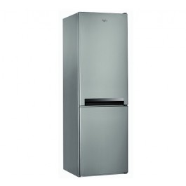 FRIGORIFERO WHIRLPOOL BSNF 8101 0X COMBINATO 60 CM 319 L 6° SENSO LIBERA INSTALLAZIONE INOX CLASSE A+