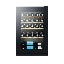 CANTINETTA VINO WINE BANK 50 HAIER WS30GA SERIE 3 50 CM 30 BOTTIGLIE 108 L 4 RIPIANI LIBERA INSTALLAZIONE NERO CLASSE G