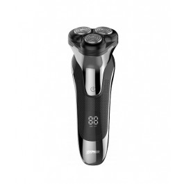 RASOIO ELETTRICO ZEPHIR ZHB673 KIT RICARICABILE WET&DRY TESTINA E LAME FLOTTANTI RASATURA TRIPLA AZIONE NERO