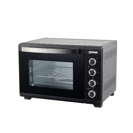 FORNO ELETTRICO VENTILATO ZEPHIR ZHC33S 33 L 1600 W TIMER TERMOSTATO REGOLABILE NERO / SILVER