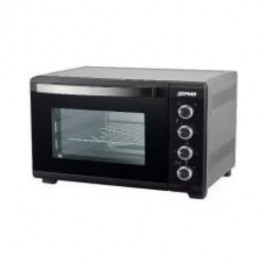 FORNETTO ELETTRICO VENTILATO ZEPHIR ZHC42LX 42 L 1600 W TIMER TERMOSTATO REGOLABILE NERO ARGENTO
