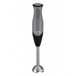 FRULLATORE A IMMERSIONE IN ACCIAIO ZEPHIR ZHC84 300W 2 VELOCITA' GAMBO SMONTABILE NERO / SILVER