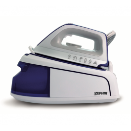 FERRO DA STIRO / SISTEMA STIRANTE A CARICA CONTINUA ZEPHIR ZHF6500 2400W 1,2L VAPORE PIASTRA IN CERAMICA FILTRO ANTICALCARE