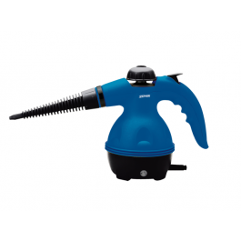 PULITORE A VAPORE MULTIFUNZIONE ZEPHIR ZHV600 1000 W 300 ML SGRASSA PULISCE STERILIZZA AZZURRO / NERO