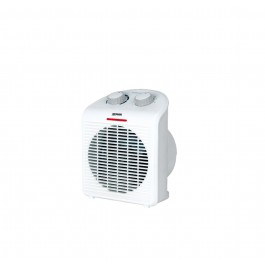 CALDOBAGNO / TERMOVENTILATORE DA PAVIMENTO ZEPHIR ZTRM5 2 LIVELLI DI POTENZA 1000/2000 W TERMOSTATO REGOLABILE BIANCO