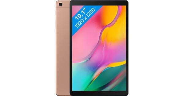TABLET 10.1'' SAMSUNG GALAXY TAB A (2019) SM T510 64 GB OCTA CORE WIFI BLUETOOTH 8 MP ANDROID GOLD