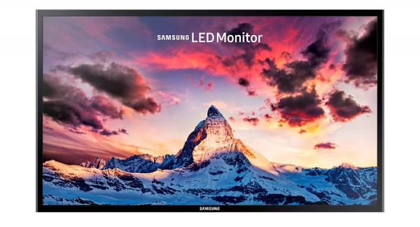 MONITOR 24" SAMSUNG LS24F350FHUXEN / S24F350FHU LED FULL HD HDMI NERO SENZA BASE