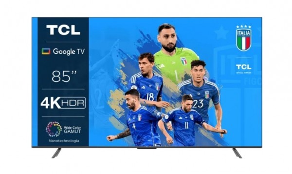 TV 85" TCL 85P735 LED 4K ULTRA HD SMART WIFI 2200 PPI HDR GOOGLE TV USB HDMI