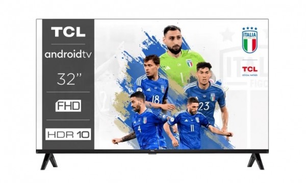 TV 32" TCL 32S5403AF SERIE S5403AF LED FULL HD SMART WIFI HDR ANDROID 700 PPI BLUETOOTH HDMI USB HOTEL MODE DARK SILVER