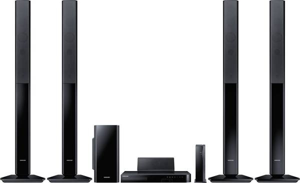 SISTEMA HOME THEATRE SAMSUNG HT H5550W 5.1 1000 W 3D BLU RAY BLUETOOTH USB HDMI NERO
