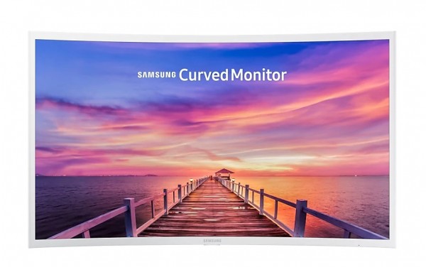 MONITOR CURVO 32" SAMSUNG LC32F391FWU LED FULL HD HDMI BIANCO SENZA BASE