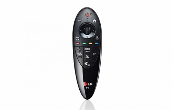 TELECOMANDO ORIGINALE LG SMART TV 2014 AN-MR500 MAGIC REMOTE CONTROLLO  VOCALE VOICE MATE REFURBISHED NERO
