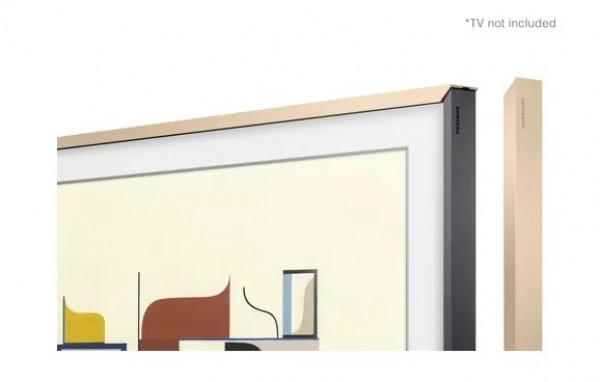 CORNICE THE FRAME 49" SAMSUNG VG-SCFN49LP/XC LIGHT BROWN (QUERCIA) REFRUBSIHED PER TV UE49LS003, UE49LS03N, QE49LS03R
