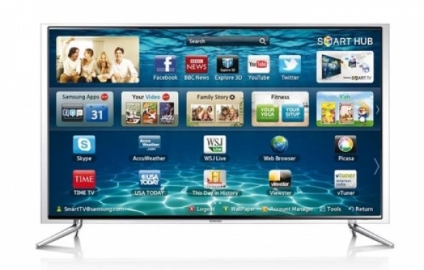 TV 46" SAMSUNG UE46F6800 LED SERIE 6 FULL HD SMART WIFI 3D 400 HZ DOLBY DIGITAL PLUS HDMI USB SCART CLASSE A+