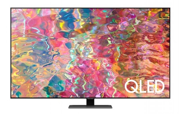 TV 50" SAMSUNG QE50Q80BAT QLED Q80B SERIE 8 4K UHD SMART WIFI 3200 PQI HDMI USB CARBON SILVER