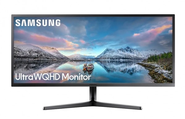 MONITOR 34" SAMSUNG LS34J552WQUXEN LED ULTRA WQHD HDMI DARK BLUE GRAY
