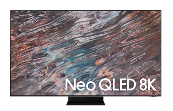 TV 65" SAMSUNG QE65QN800AT NEO QLED QN800A SERIE 8 8K SMART WIFI 4800 PQI USB HDMI STAINLESS STEEL