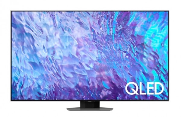 TV 65" SAMSUNG QE65Q80CAT QLED Q80C SERIE 8 4K UHD SMART WIFI HDMI USB BLUETOOTH CARBON SILVER