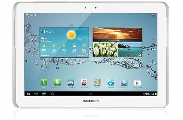 TABLET 10.1" SAMSUNG GALAXY TAB 2 GT P5110 16 GB WIFI BLUETOOTH 3 MP ANDROID BIANCO