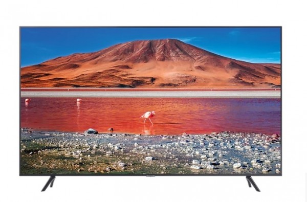 TV 65" SAMSUNG UE65TU7170 LED SERIE 7 CRYSTAL 4K ULTRA HD SMART WIFI 2000 PQI HDMI USB CARBON SILVER