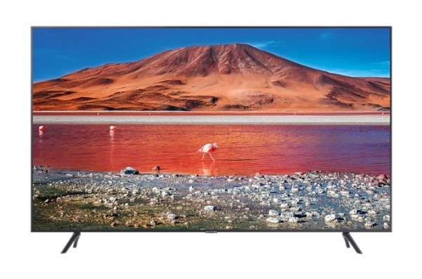 TV 75" SAMSUNG UE75TU7170 LED SERIE 7 CRYSTAL 4K ULTRA HD SMART WIFI 2000 PQI HDMI USB CARBON SILVER