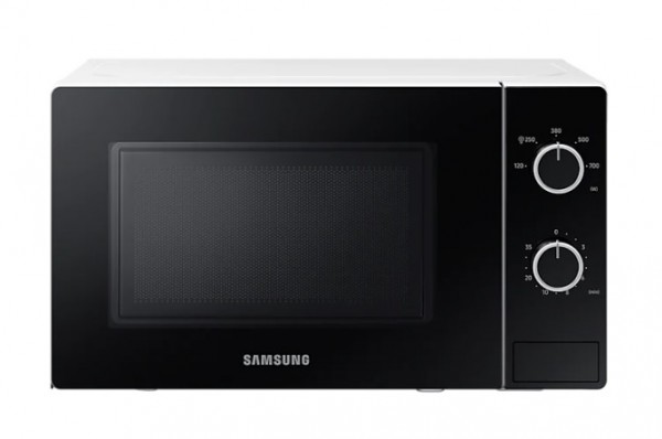 FORNO MICROONDE COTTURA ESSENZIALE SAMSUNG MS20A3010AH 20 L 700 W LIBERA INSTALLAZIONE BIANCO / NERO