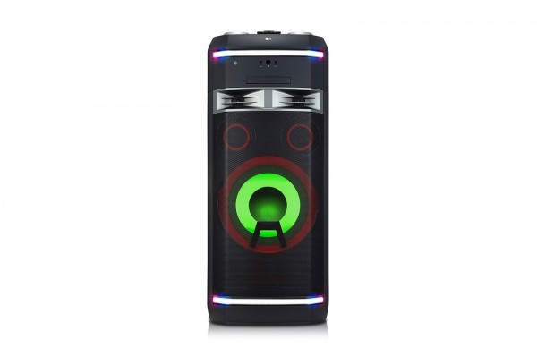 LG XBOOM OL100 SPEAKER / CASSA PORTATILE / ALTOPARLANTE BLUETOOTH KARAOKE 2000 W ILLUMINAZIONE DJ CD FM USB NERO
