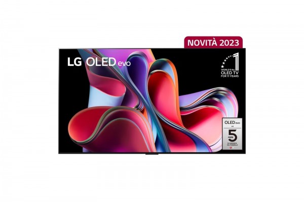TV LG 55" OLED55G36LA OLED SERIE G3 4K UHD α9 GEN 6 SMART WIFI webOS 23 HDR10 USB HDMI
