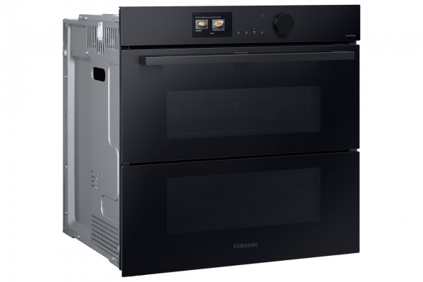 FORNO SAMSUNG INCASSO NV7B6779LBK BESPOKE DUAL COOK FLEX STEAM SERIE 6 DOPPIA PORTA 60 CM 76 L GRILL VAPORE PIROLITICO WIFI NERO CLASSE A+